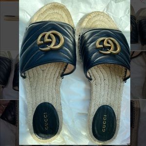 Gucci Pilar GG Matellasé Espadrilles